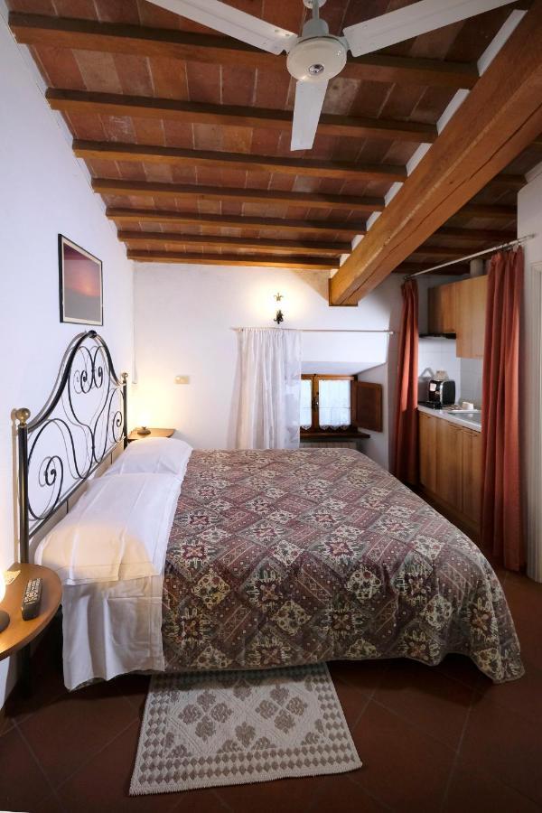 Oliviera Camere Pienza Bagian luar foto