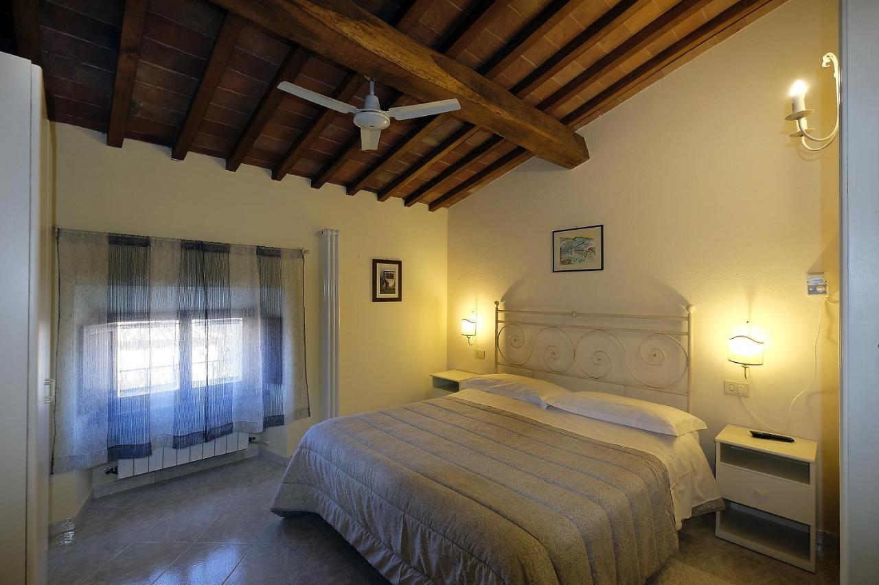 Oliviera Camere Pienza Bagian luar foto