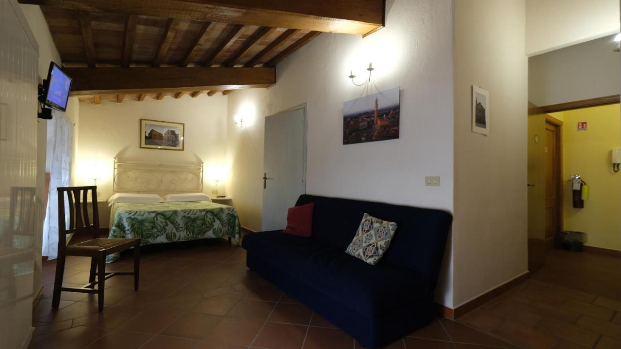 Oliviera Camere Pienza Bagian luar foto
